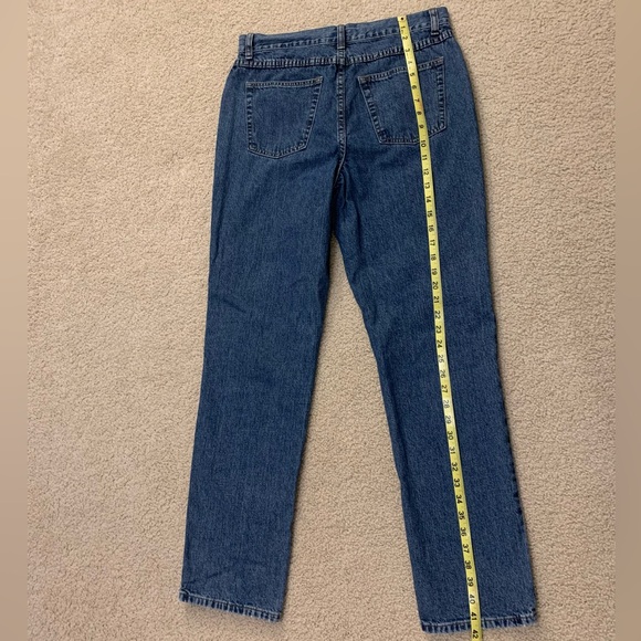 L.A. Blues Women's Blue Straight Jeans 100% Cotton Size 10 - Picture 10 of 11